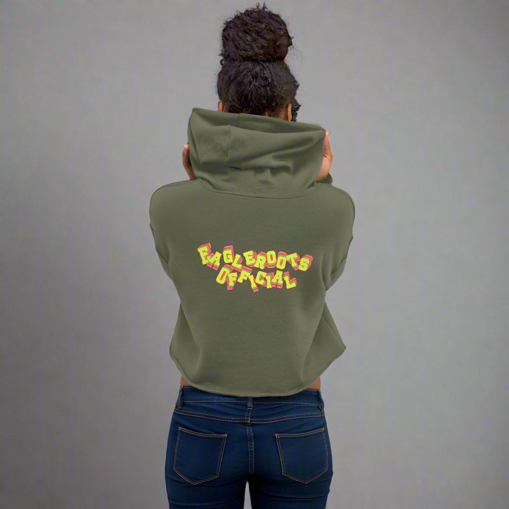 Women Crop Hoodie ERO