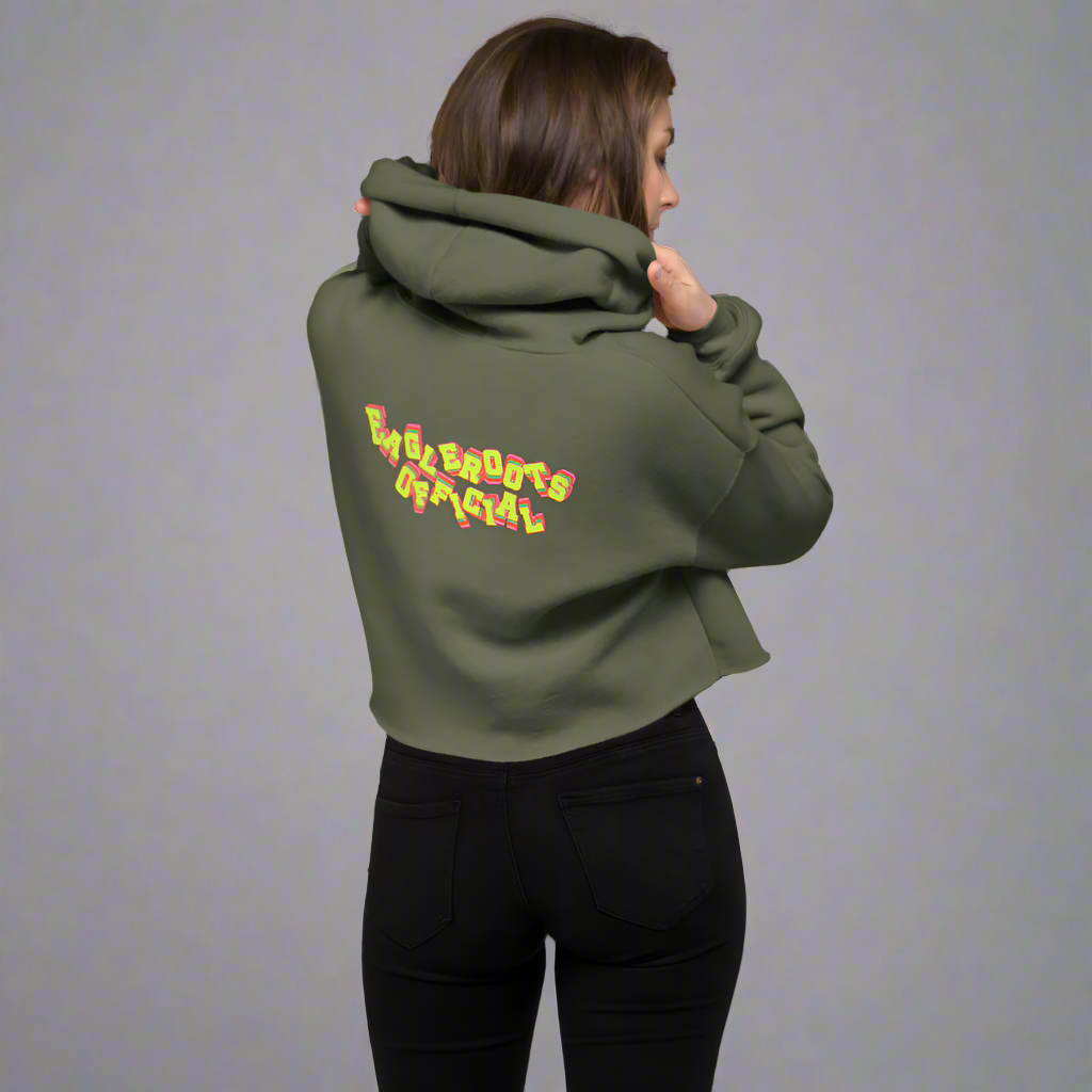 Women Crop Hoodie ERO