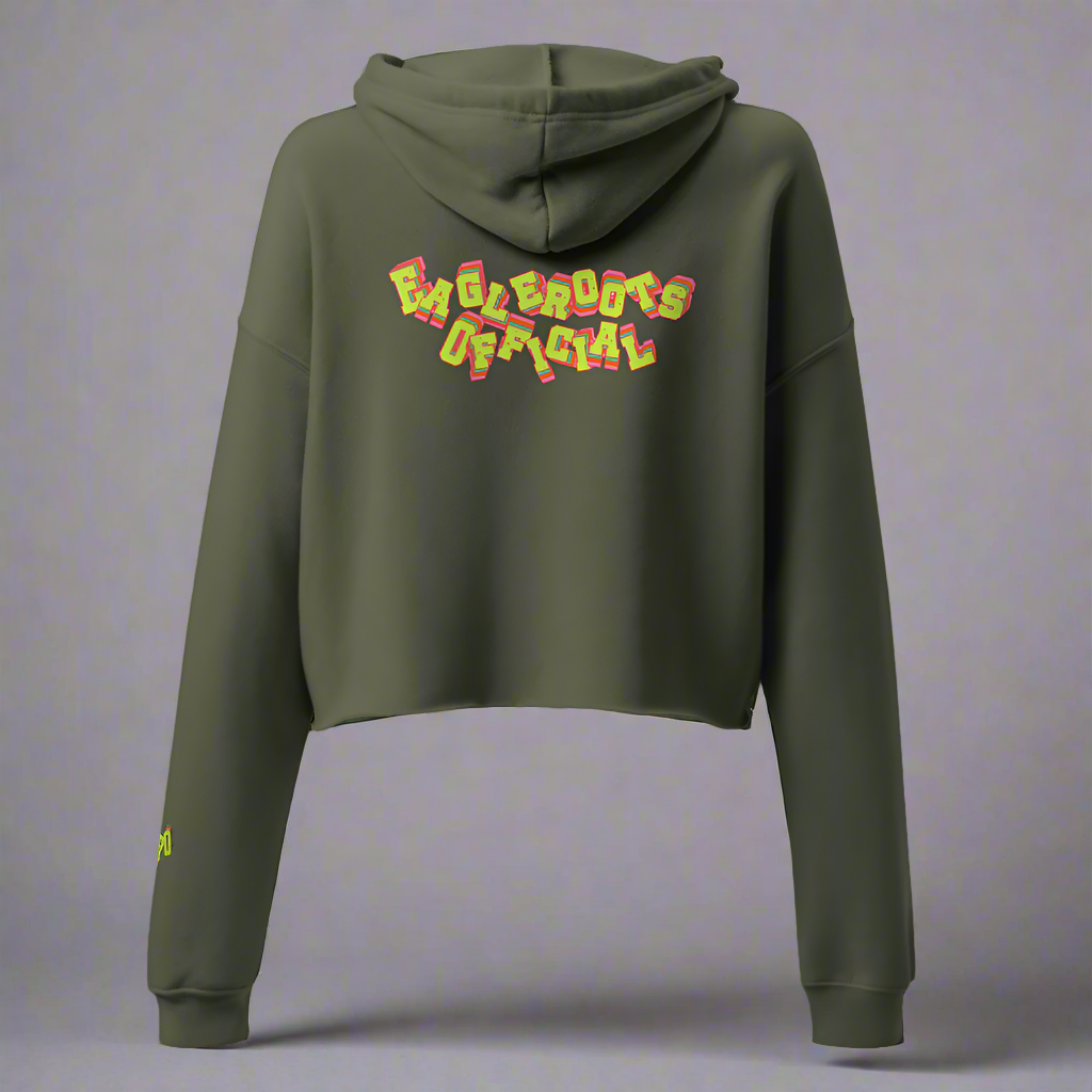 Women Crop Hoodie ERO