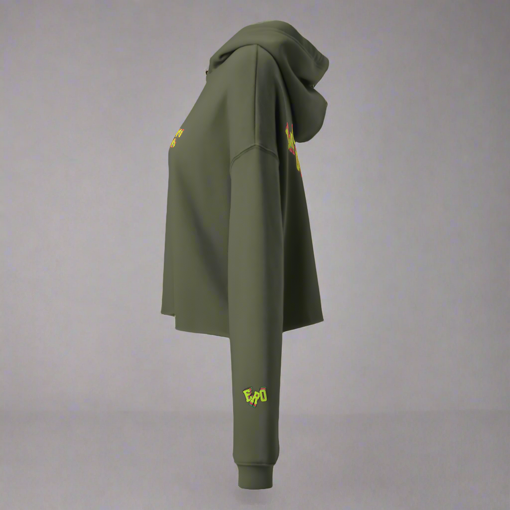 Women Crop Hoodie ERO