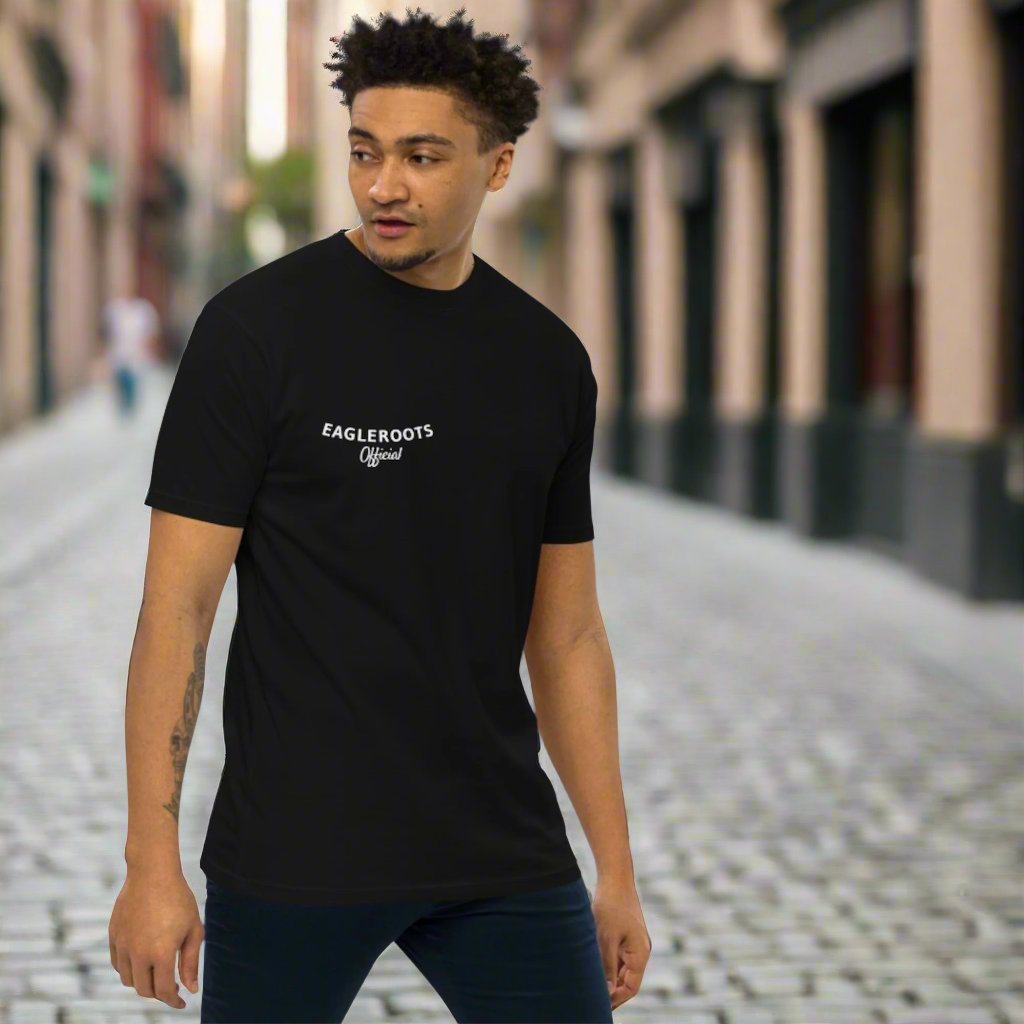 Premium heavyweight  Text tee